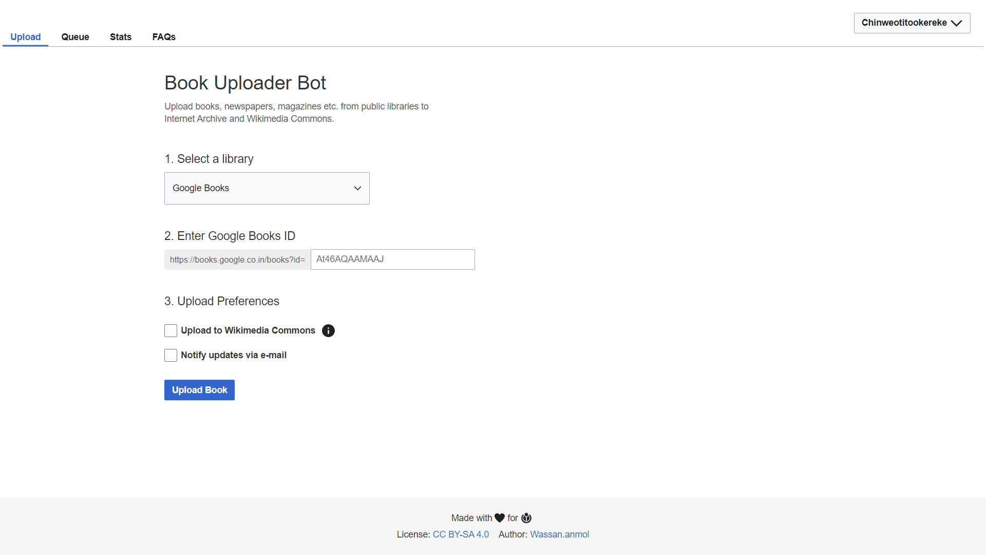 Book Uploader Bot screenshot