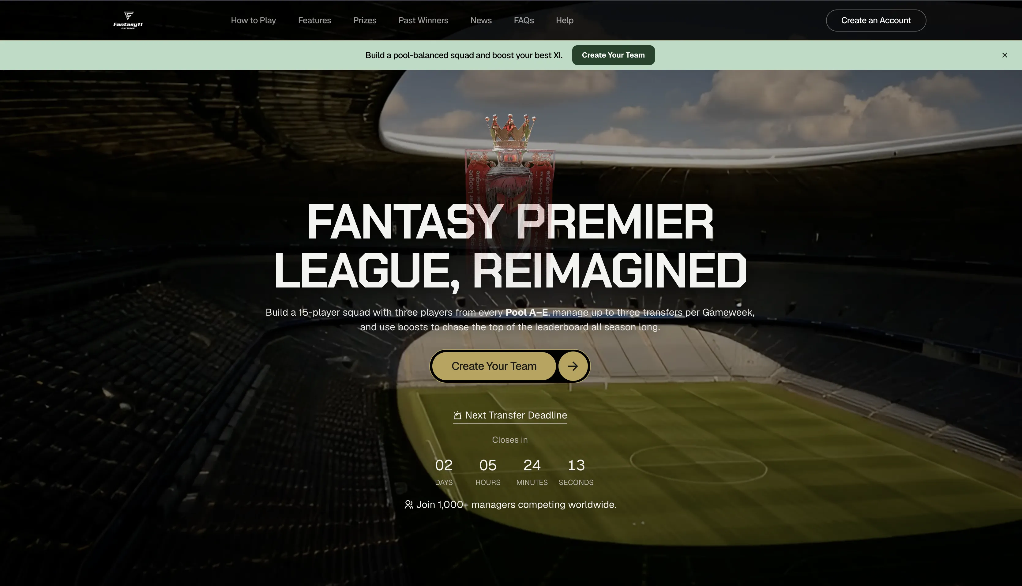 Fantasy11.ng screenshot